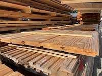 Ca. 16x douglas wisselsponning/halfhoutsrabat, 19x190mm, lengte 4/300cm 12/400cm - afbeelding 3 van  3