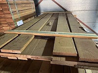 Ca. 16x ipé planken geschaafd , 21x145mm, lengte 275cm - afbeelding 1 van  3