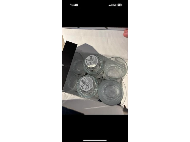Ca. 16x karaf 1,2l en sets whiskeyglazen, vivalto, wit - afbeelding 5 van  5