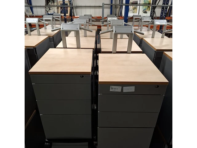Ca. 16x ladeblok trolley, ahrend - afbeelding 3 van  11