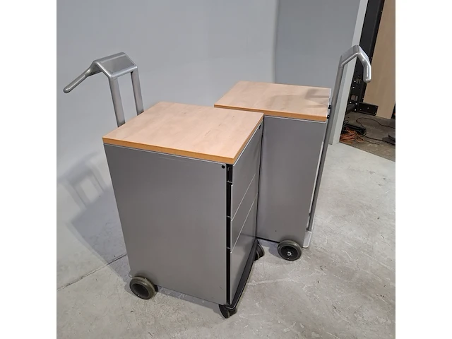 Ca. 16x ladeblok trolley, ahrend - afbeelding 4 van  11