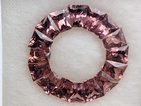 Ca. 16x malaya garnet - 6.75 cts ( total ), pinkish brown - afbeelding 1 van  4