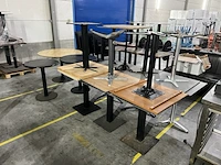 Ca. 16x partij restauranttafels - afbeelding 1 van  5