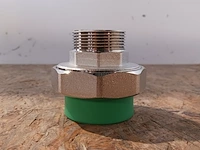 Ca. 16x ppr 50 mm koppelingen diverse soorten 1 1/2 duim op 50mm ppr , ifan, 2025 - afbeelding 1 van  6