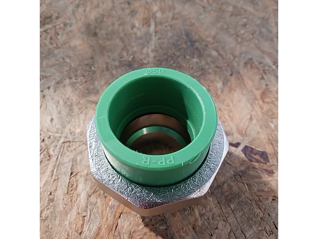 Ca. 16x ppr 50 mm koppelingen diverse soorten 1 1/2 duim op 50mm ppr , ifan, 2025 - afbeelding 3 van  6
