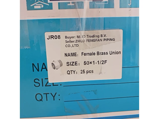 Ca. 16x ppr 50 mm koppelingen diverse soorten 1 1/2 duim op 50mm ppr , ifan, 2025 - afbeelding 6 van  6