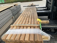 Ca. 16x rhombus gevelprofiel, 37x57mm, lengte 400cm - afbeelding 1 van  3