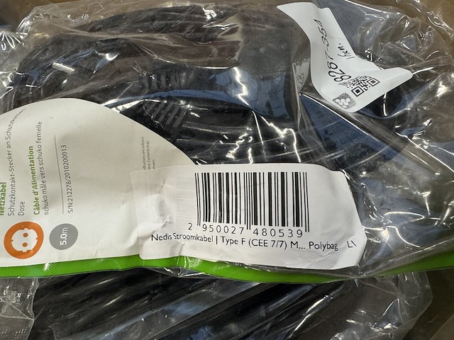 Ca. 16x stroomkabel nedis - afbeelding 4 van  4