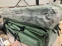 Ca. 16x trampoline randen, groen - afbeelding 2 van  6