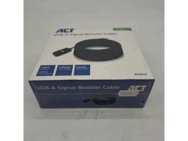 Ca. 16x usb-a booster verlengkabel 10mtr., act, ac6010 - afbeelding 6 van  6