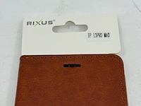 Ca. 170x telefoonhoesje handmade rixus, zwart en bruin - afbeelding 4 van  11