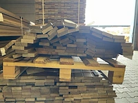 Ca. 171x ipé planken geschaafd country grade, 21x70mm, lengte 135/35cm 36/125cm - afbeelding 3 van  3