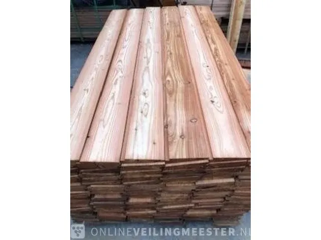 Ca. 176x lariks zweeds rabat 180cm lang - afbeelding 1 van  4
