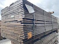 Ca. 177x purple heart planken geschaafd, 21x145mm, lengte 83/305cm 10/335cm 84/365cm - afbeelding 2 van  3