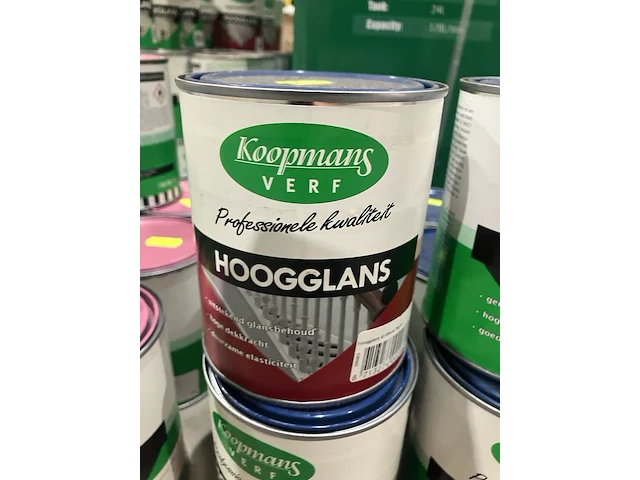 Ca. 17x blikken lakverf, koopmans verf - afbeelding 2 van  5