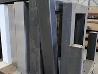 Ca. 17x diverse metalen tafelpoten - afbeelding 7 van  12