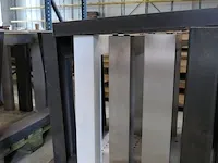 Ca. 17x diverse metalen tafelpoten - afbeelding 8 van  12