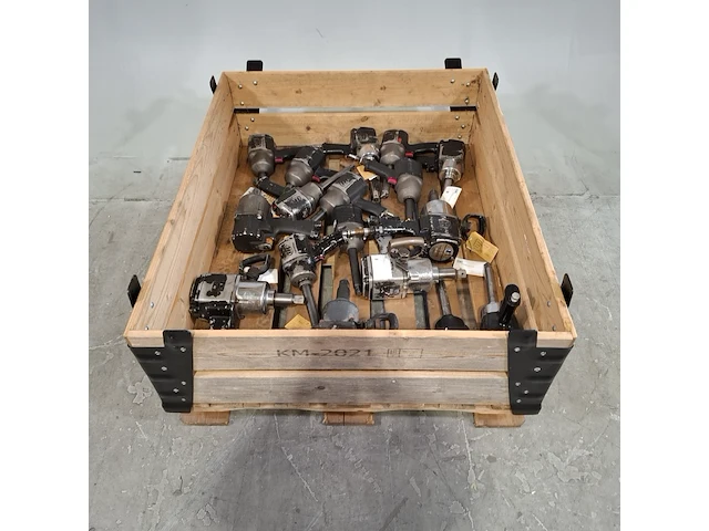 Ca. 17x pneumatische slagmoersleutel, ingersollrand - afbeelding 1 van  11