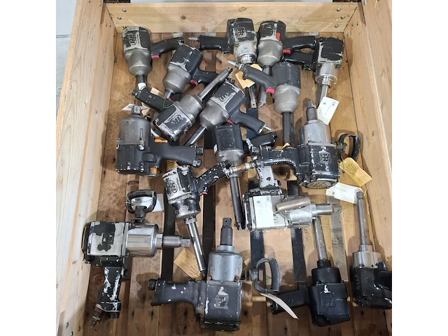 Ca. 17x pneumatische slagmoersleutel, ingersollrand - afbeelding 4 van  11