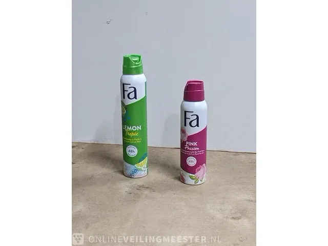 Ca. 1800x deodorant fa, caribbean wave / pink passion - afbeelding 1 van  4