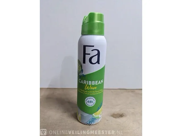 Ca. 1800x deodorant fa, caribbean wave - afbeelding 2 van  5