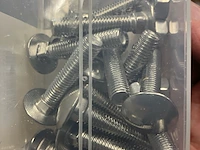 Ca. 180x i fix slotbouten +moer rvs m8x40 - afbeelding 4 van  4
