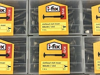 Ca. 180x i fix slotbouten +moer rvs m8x80 - afbeelding 2 van  4