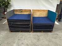 Ca. 180x tapijttegel, blauw - afbeelding 3 van  5