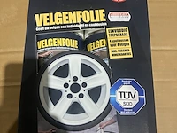 Ca. 184x velgenfolie, wit - afbeelding 2 van  4