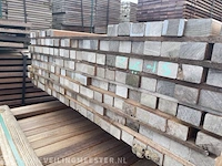 Ca. 187x ipé prime hardhouten planken gescchaafd, 27x40mm, lengte 37/215cm, 45/245cm, 34/275cm, 67/305cm - afbeelding 3 van  3