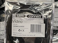 Ca. 188x hdmi 1.4 classic series kabel 1 meter, sam creative - afbeelding 2 van  3