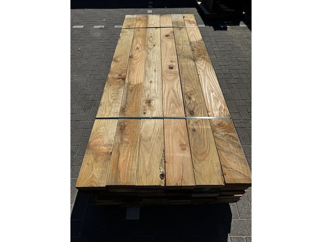 Ca. 18x douglas balk geschaafd , 5,8 x 16,5 x 250 cm - afbeelding 1 van  3
