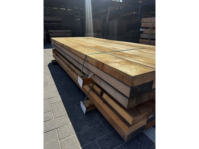 Ca. 18x douglas balk geschaafd , 5,8 x 16,5 x 250 cm - afbeelding 3 van  3