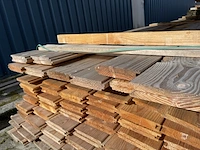 Ca. 18x douglas wisselsponning/halfhoutsrabat, 18x190mm, lengte 500cm - afbeelding 3 van  3
