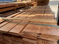 Ca. 18x douglas wisselsponning/halfhoutsrabat, 18x195mm, lengte 400cm - afbeelding 1 van  3