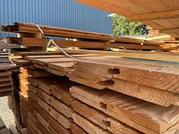 Ca. 18x douglas wisselsponning/halfhoutsrabat, 18x195mm, lengte 400cm - afbeelding 3 van  3