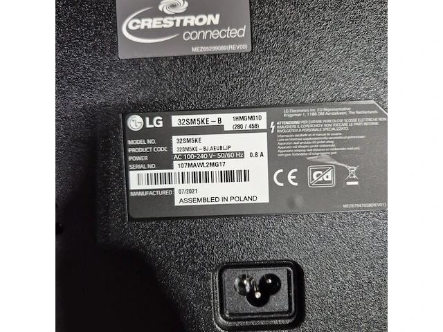Ca. 18x monitor, o.a. ctouch/lg/sharp, o.a 32sm5ke-b/ pn-hw551 - afbeelding 6 van  16