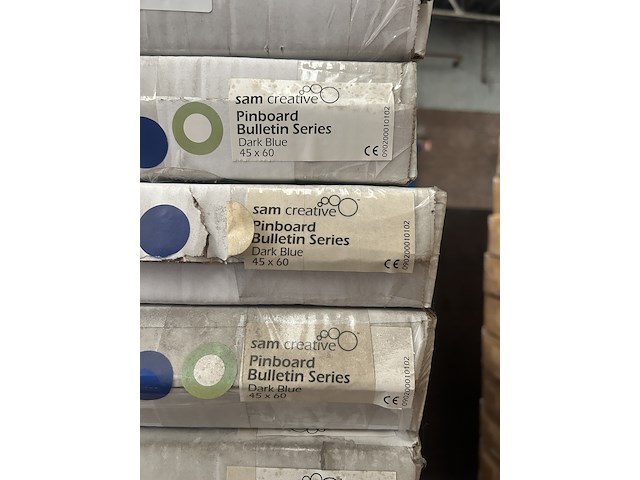Ca. 18x pinboard donkerblauw 45x60 sam creative - afbeelding 4 van  6