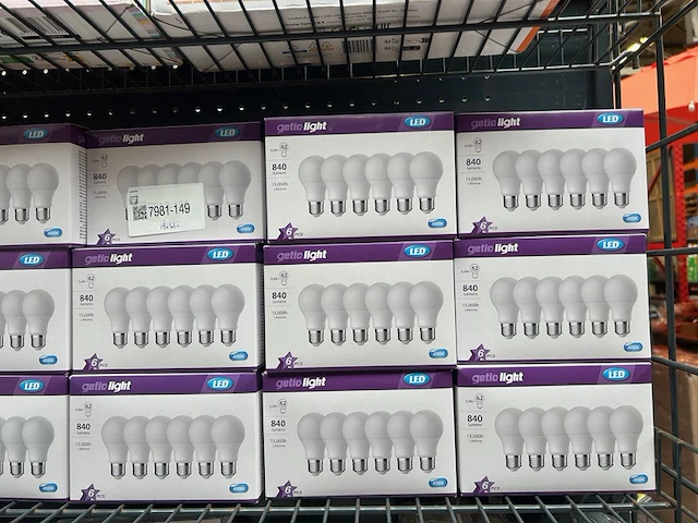 Ca. 18x set van 6 e27 led lampen , getic light - afbeelding 2 van  4