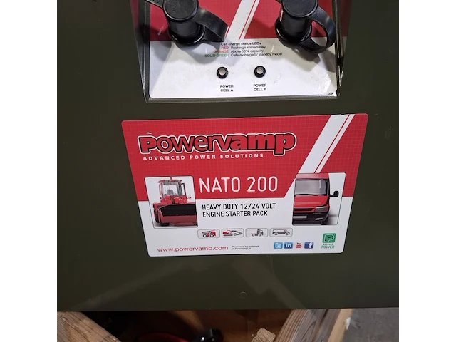 Ca. 18x start hulp, powervamp, o.a. nato 200 - afbeelding 4 van  10
