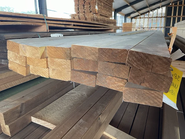 Ca. 18x vuren sls, 38x89mm, lengte 360cm - afbeelding 3 van  3