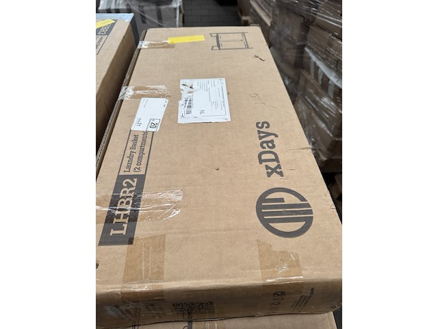 Ca. 18x wasmand met vakken xdays - afbeelding 4 van  6