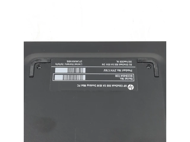 Ca. 190x desktop, hp, elitedesk 800 g4 - afbeelding 8 van  10