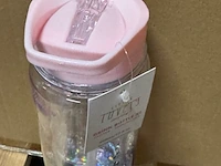 Ca. 190x drink bottle, a little lovely company, xl, glitter/pink silver - afbeelding 3 van  5