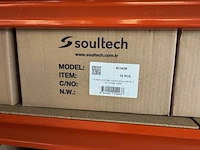 Ca. 190x dual usb autolader met iphone laadsnoer, soultech, sc343b - afbeelding 3 van  4