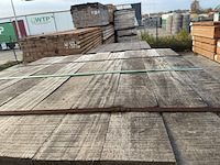 Ca. 190x guyana ipé planken fijnbezaagd, 22x105mm, lengte 103/105cm, 87/125cm - afbeelding 1 van  3