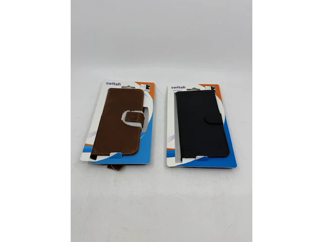 Ca. 190x telefoonhoesje switchme, bruin/zwart - afbeelding 1 van  10