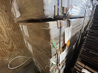 Ca. 192x guyana teak dekdelen gevingerlast, 21x120mm, lengte 400ccm - afbeelding 4 van  4