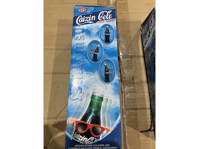 Ca. 192x happy cola dansende colaflesjes, tiandu, caixin cele - afbeelding 4 van  4