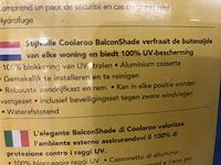Ca. 19x balkon rolmarkiezen 2x2 mtr - afbeelding 4 van  4
